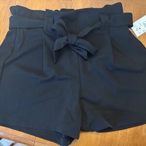 Dressy black shorts